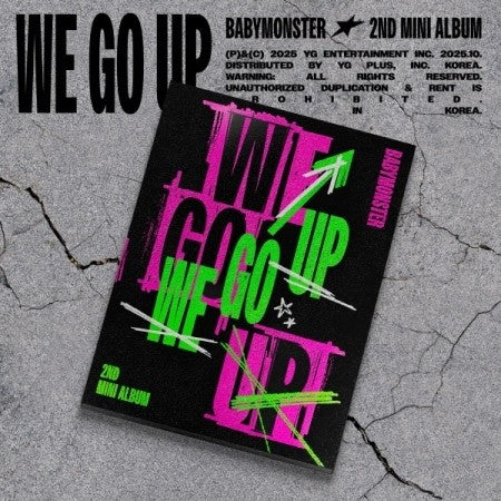 BABYMONSTER 2nd Mini Album - WE GO UP (UP Ver.) CD_179593.jpg