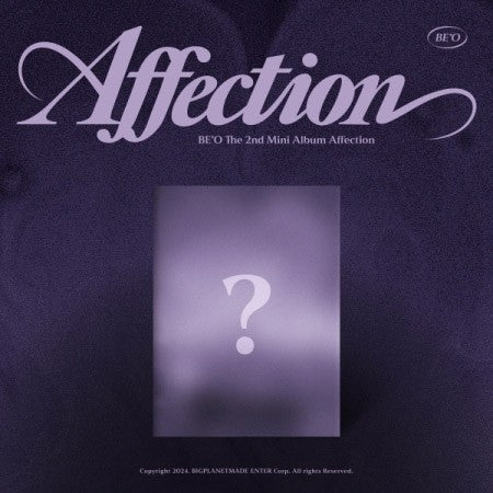 BE'O 2nd Mini Album - Affection (BOX Ver.) CD_156916.jpg