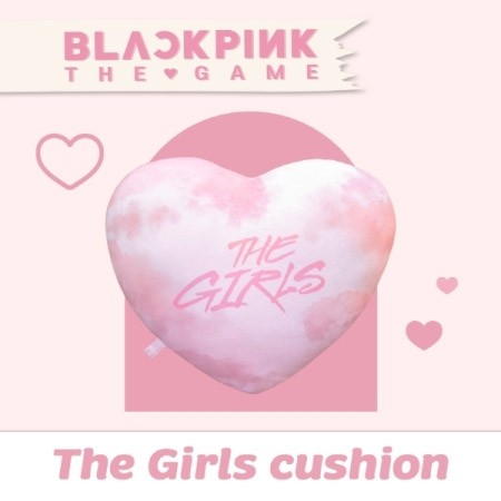 BLACKPINK BPTG THE GIRLS Goods - Heart Cushion_150807.jpg