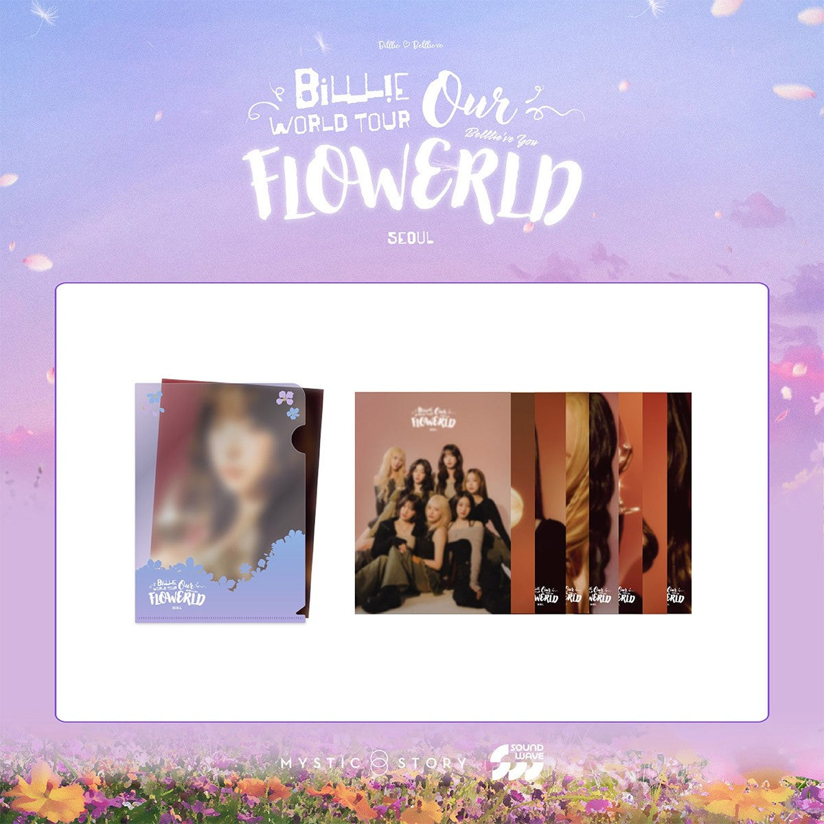 Billlie Our FLOWERLD (Belllie've You) Goods - L-HOLDER & MINI POSTER SET_171988.jpg