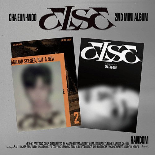 CHA EUN WOO 2nd Mini Album - ELSE (Random Ver.) CD_182138.jpg