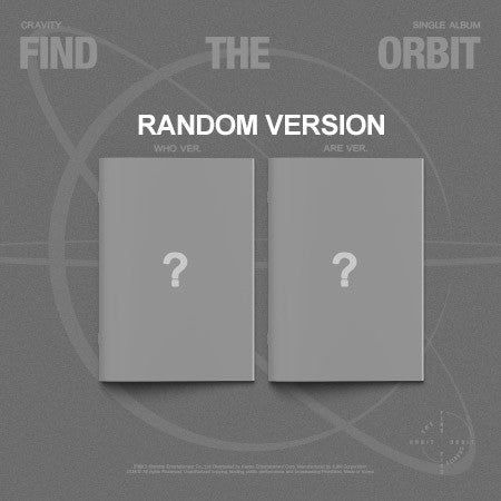 CRAVITY Single Album - FIND THE ORBIT (Random Ver.) CD_166379.jpg