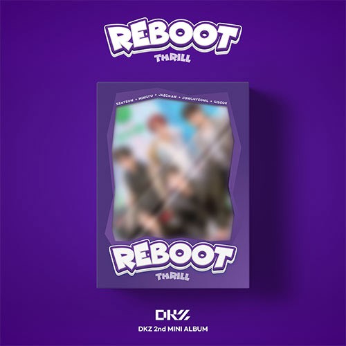 DKZ 2nd Mini Album - REBOOT (THRILL Ver.) CD + Poster_156774.jpg