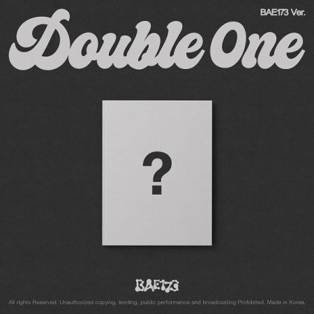 Double 0ne 1st Mini Album - Xpert (BAE173 Ver.) CD_174198.jpg