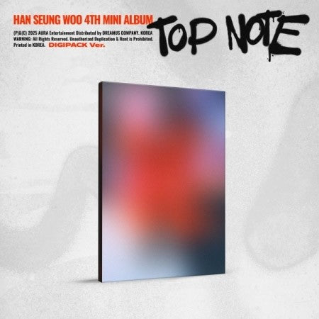 HAN SEUNG WOO 4th Mini Album - TOP NOTE (Digipack Ver.) CD_175315.jpg