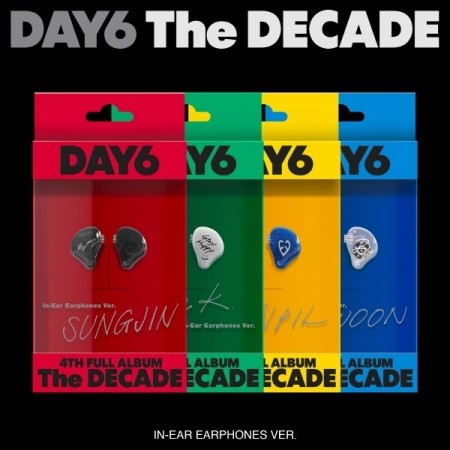 DAY6 4th Album The DECADE ウォンピル イヤホン jp.ktown4u.com : DAY6 - 正規アルバム4集 [The DECADE] (In-Ear
