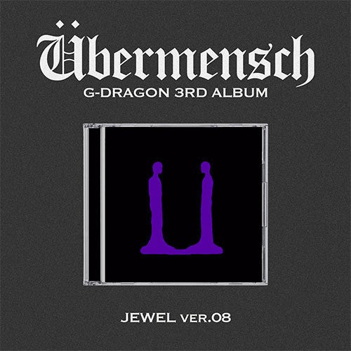 G-DRAGON 3RD ALBUM [Übermensch] PRE-ORDER OPEN NOTICE (+Add