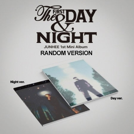 JUNHEE 1st Mini Album - The First Day & Night (Random Ver.) CD_179192.jpg