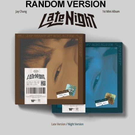 Jay Chang 1st Mini Album - Late Night (Random Ver.) CD_149611.jpg