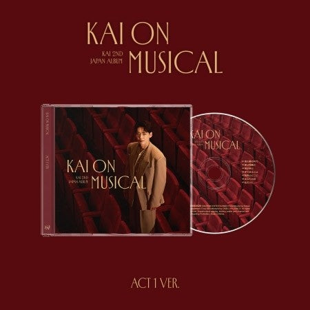 KAI (MUSICAL) JAPAN 2nd Album - KAI ON MUSICAL (Act 1 Ver.) CD_185270.jpg