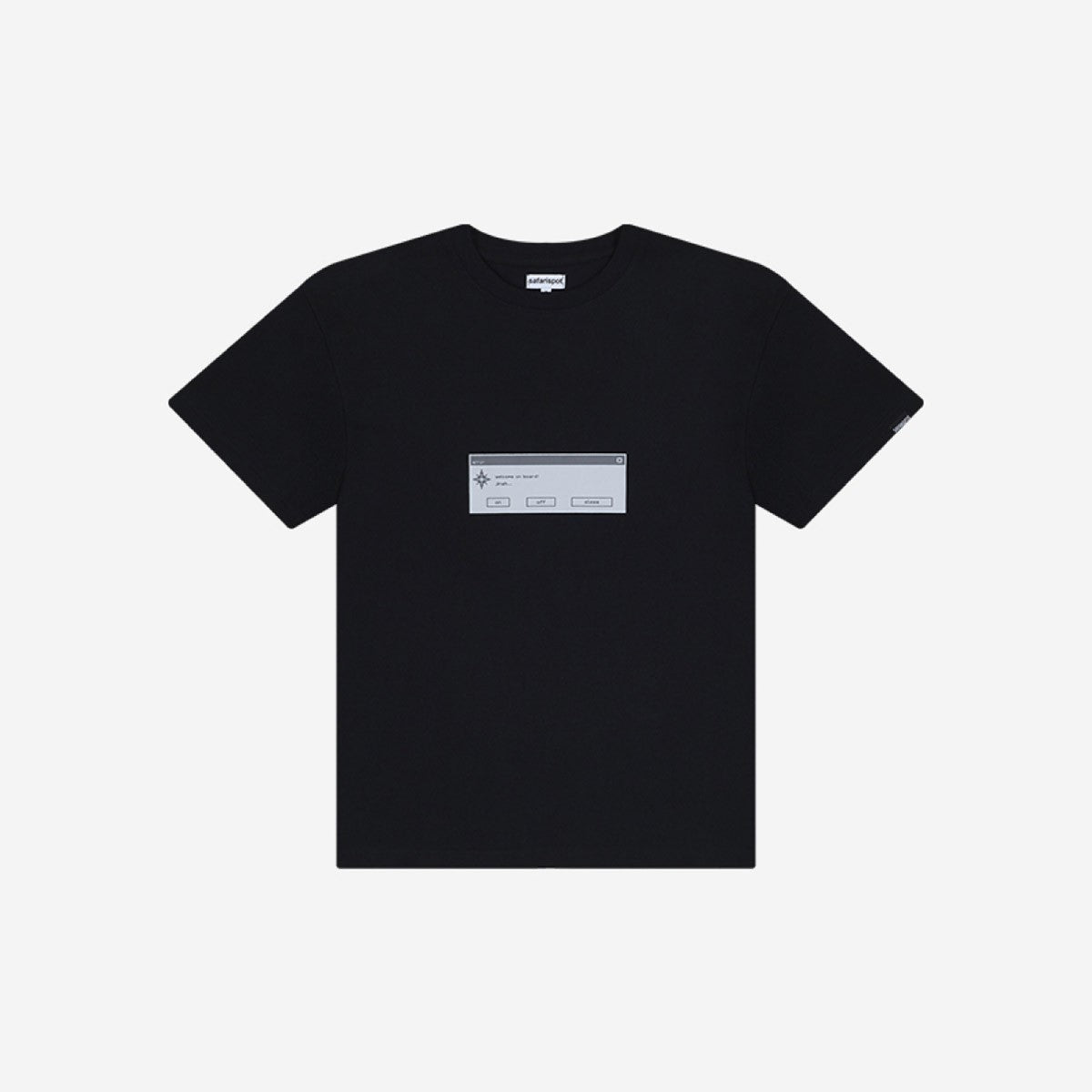 KWON JIN AH JINAHON CORPORATION X SAFARISPOT Goods - TEE (BLACK)_180310.jpg