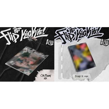 KickFlip 1st Mini Album - Flip it, Kick it! (Random Ver.) CD + Poster_168400.jpg