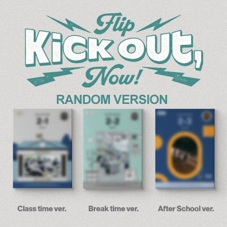 KickFlip 2nd Mini Album - KICK OUT, FLIP NOW! (Random Ver.) CD_173304.jpg