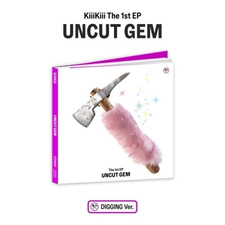 KiiiKiii 1st Mini Album - UNCUT GEM (DIGGING Ver.) CD_170742.jpg