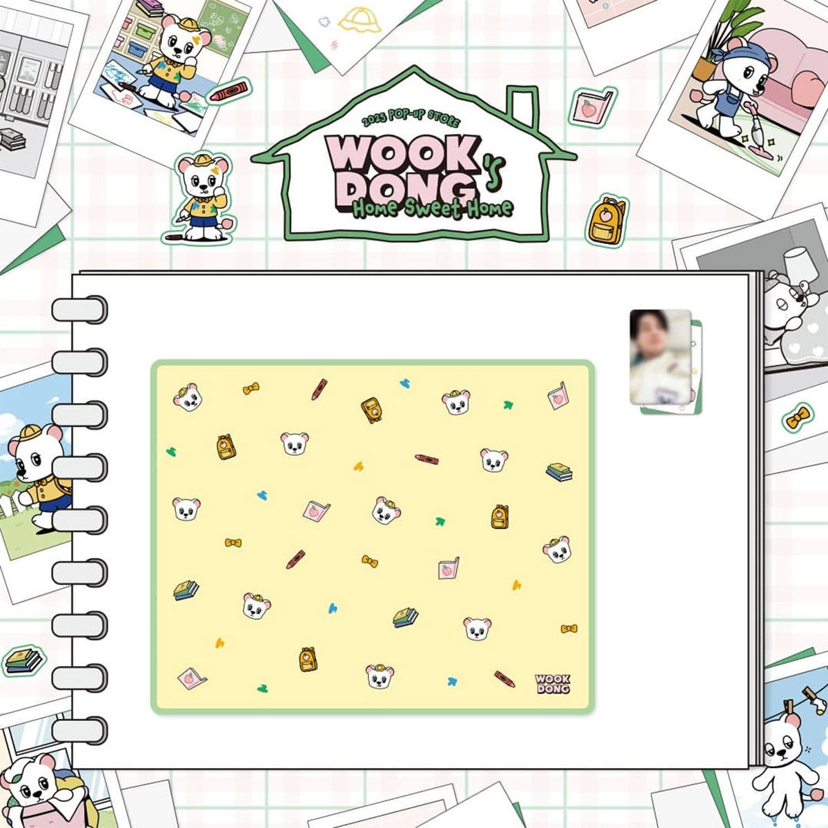 LEE DONG WOOK WOOKDONG'S HOME SWEET HOME Goods - KINDERGARTEN WOOKDONG BLANKET_185891.jpg