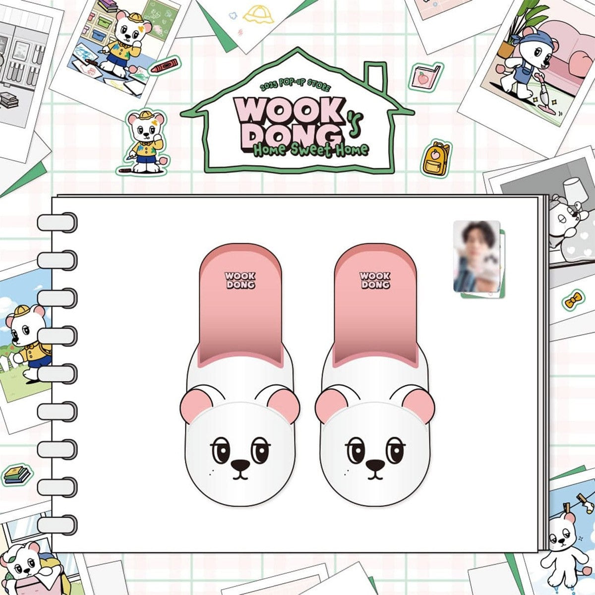 LEE DONG WOOK WOOKDONG'S HOME SWEET HOME Goods - ROOM SHOES_185895.jpg