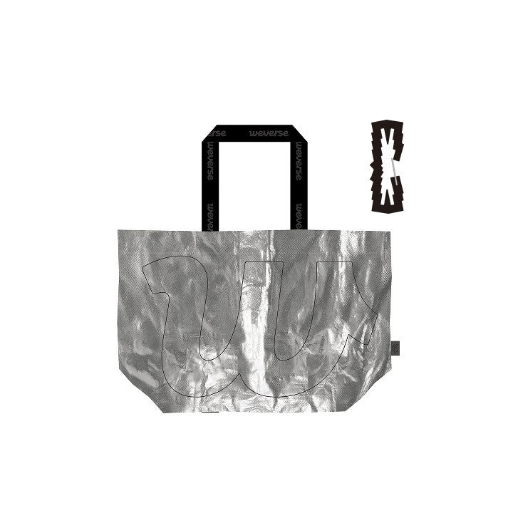 LE SSERAFIM Weverse Con Festival Goods - Weverse Reusable Bag & Carabiner_172623.jpg