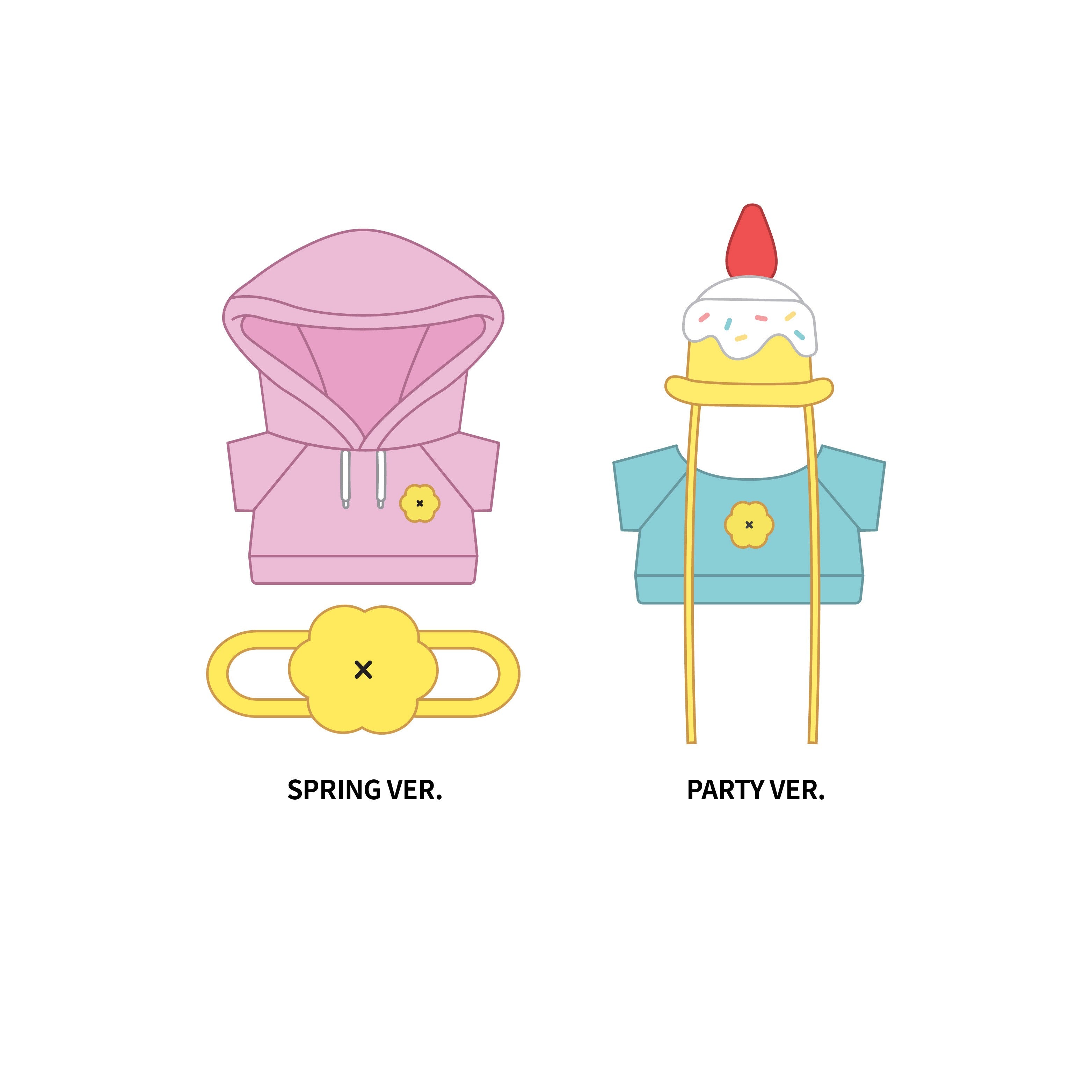MONSTA X MONMUNGCHI X WELCOME PARTY Goods - MINI DOLL OUTFIT_158673.jpg