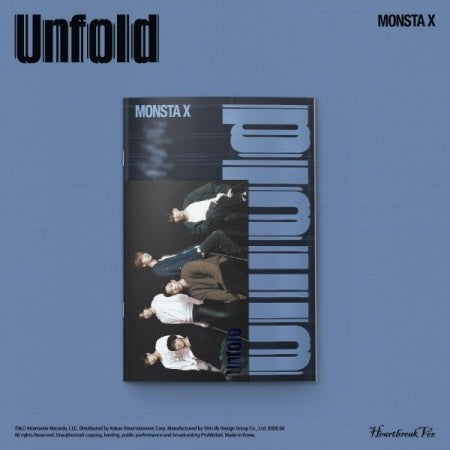 MONSTA X US Album - Unfold (Heartbreak Ver.) CD_186825.jpg