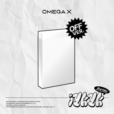 OMEGA X 3rd Mini Album - IYKYK (OFF Ver.) CD_150399.jpg