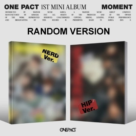 新品CD　ONE 1st MINI ALBUM `PRVT 01' ONE_PACT_1st_Mini_Album_-