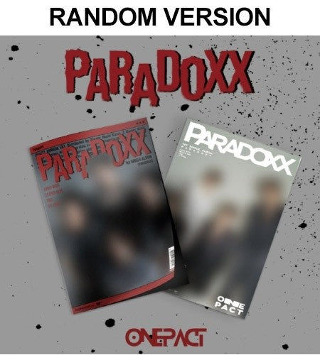 ONE PACT 1st Single Album - PARADOXX (Random Ver.) CD_158732.jpg