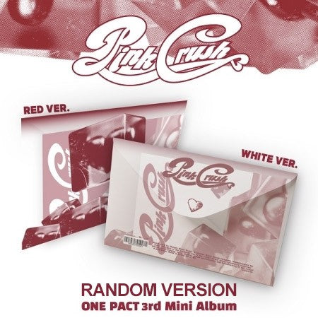 ONE PACT 3rd Mini Album - PINK CRUSH (Random Ver.) CD_169189.jpg