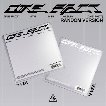 ONE PACT 4th Mini Album - ONE FACT (Random Ver.) CD_176060.jpg