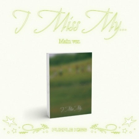PURPLE KISS 2nd Single Album - I Miss My... (MAIN Ver.) CD + Poster_176040.jpg