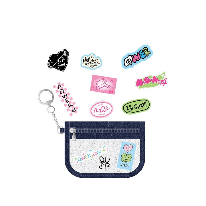 QWER Weverse Con Festival Goods - PVC Pouch & Sticker Set_172630.jpg