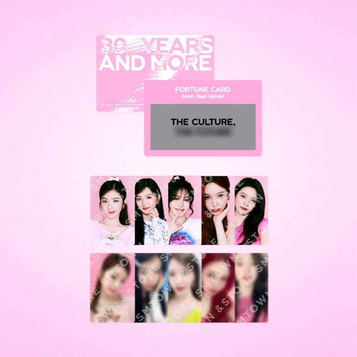 Red Velvet SMTOWN LIVE 2025 FORTUNE SCRATCH CARD SET_168461.jpg
