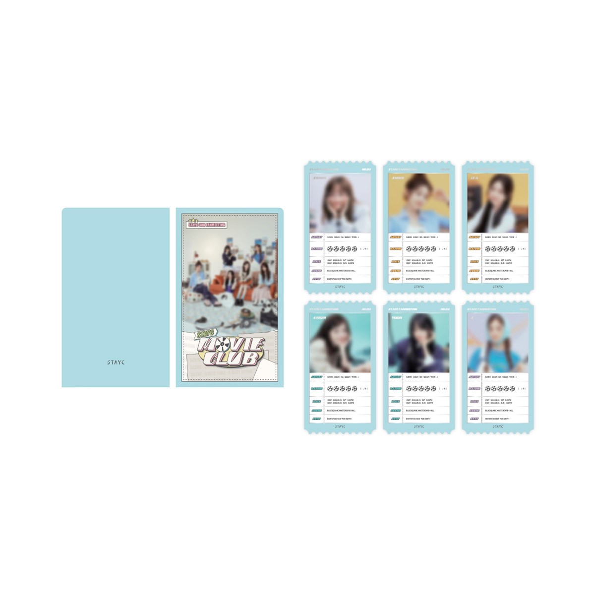 STAYC MOVIE CLUB Goods - TICKET HOLDER SET_163058.jpg