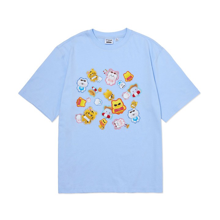 LE SSERAFIM FIM'S CLUB X EARP EARP Goods - S/S T-SHIRT (sky blue)_178157.jpg