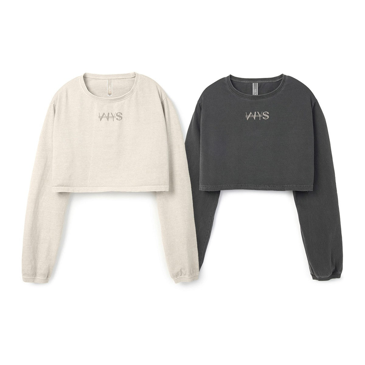 MEOVV Dance Practice Goods - DYED CROP L/S TEE_168285.jpg