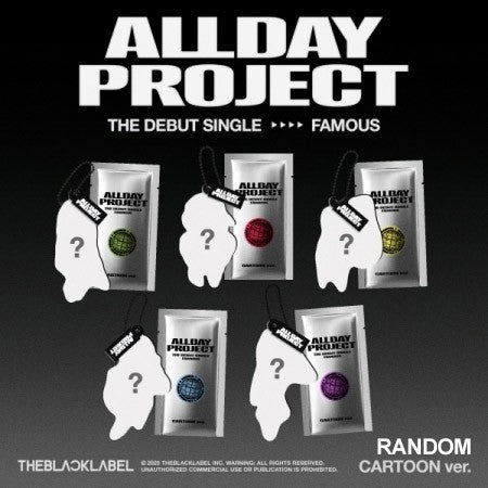 【新品未開封】ALLDAY PROJECT CARTOON ver.　5種セット Smart_Album_ALLDAY_PROJECT_Deb
