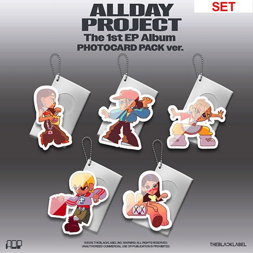 alldayproject ADP 1st mwave トレカ5枚セット Smart_Album_SET_ALLDAY_PROJECT