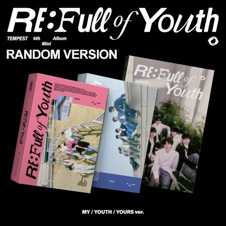 TEMPEST 6th Mini Album - RE: Full of Youth (Random Ver.) CD_171218.jpg