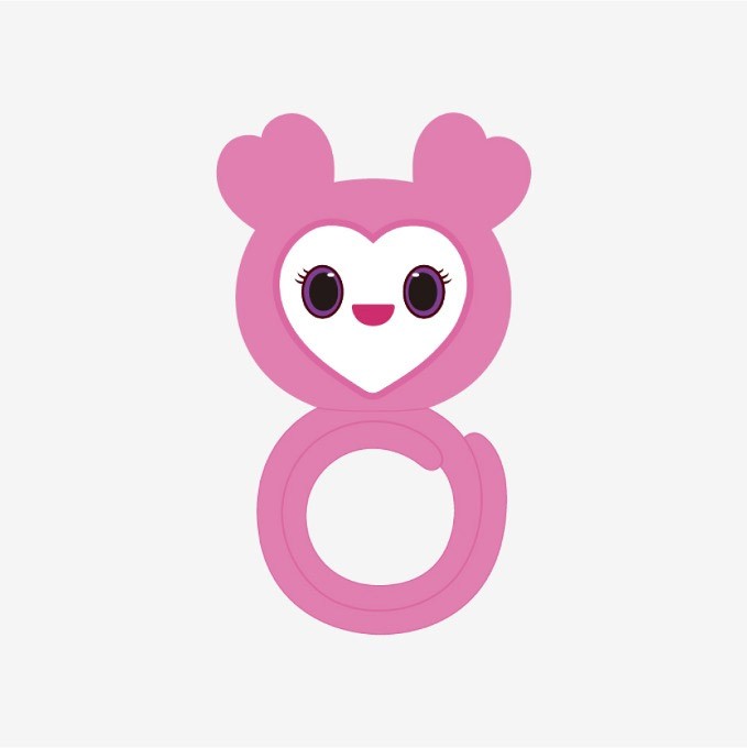 TWICE HOME 9ROUND GOODS - LOVELY PLUSH BRACELET_164872.jpg