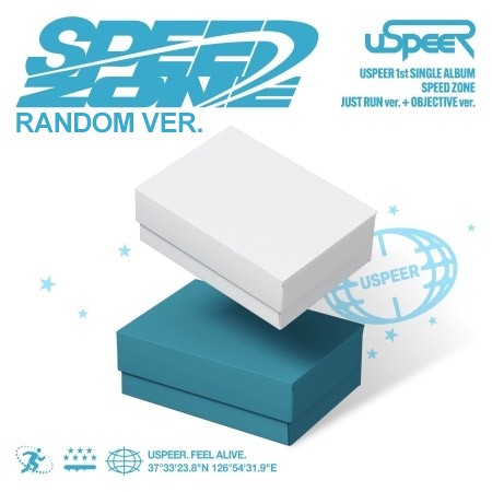 USPEER 1st Single Album - SPEED ZONE (Random Ver.) CD_174330.jpg