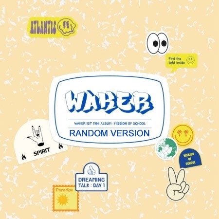 WAKER 1st Mini Album - MISSION OF SCHOOL (Random Ver.) CD_153259.jpg