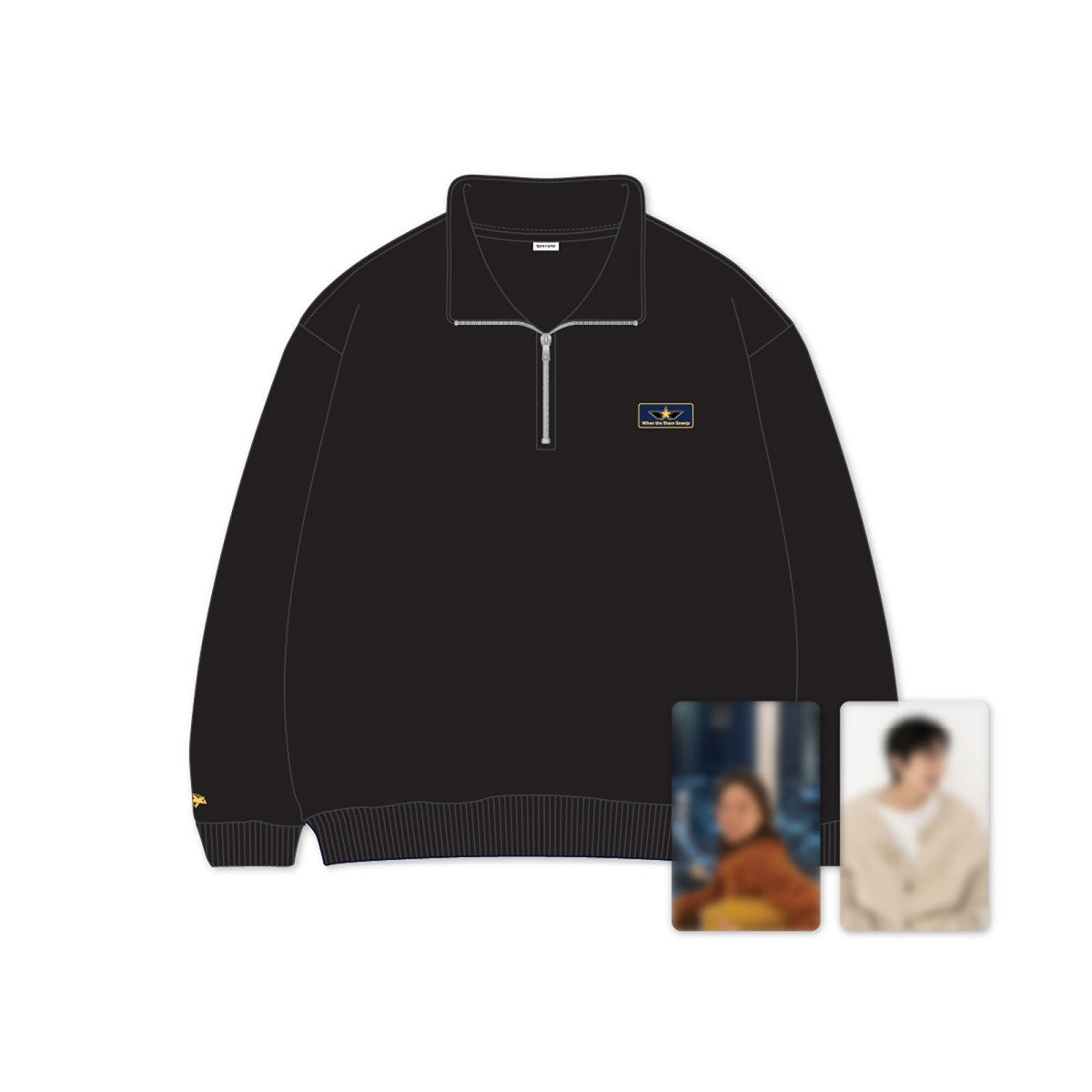 When the Stars Gossip POP-UP STORE Goods - HALF ZIP UP SWEATSHIRT_170643.jpg