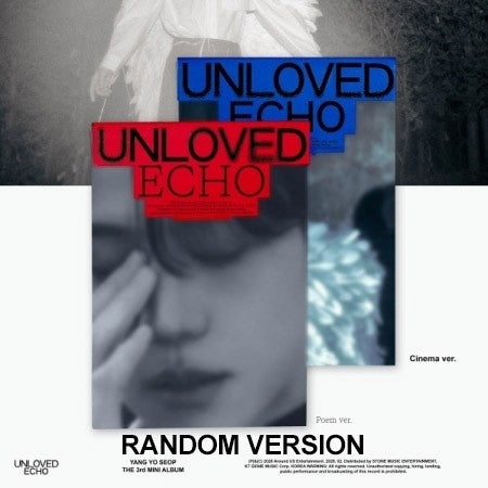 YANG YO SEOP 3rd Mini Album - Unloved Echo (Random Ver.) CD_185734.jpg