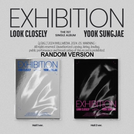 YOOK SUNG JAE 1st Single Album - EXHIBITION : Look Closely (Random Ver.) CD_157720.jpg