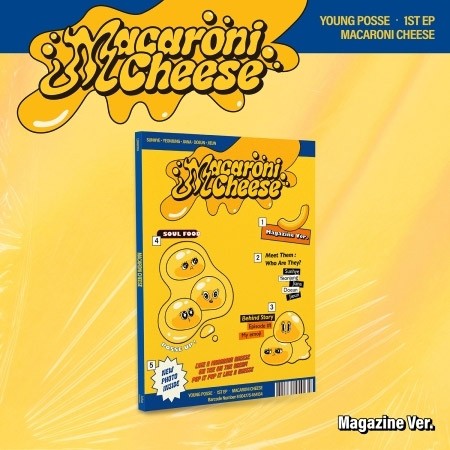 YOUNG POSSE EP Album - MACARONI CHEESE (Magazine Ver.) CD_169546.jpg