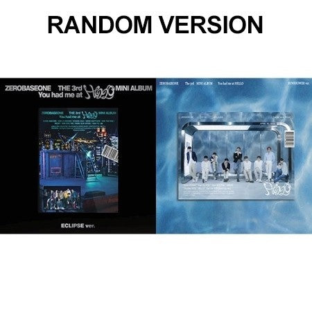 ZEROBASEONE 3rd Mini Album - You had me at HELLO (Random Ver.) CD_158306.jpg