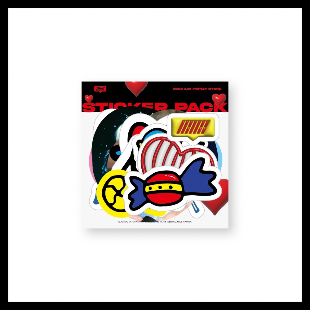 iKON 143xEVERINE POP!UP STORE Goods - STICKER PACK_156246.jpg