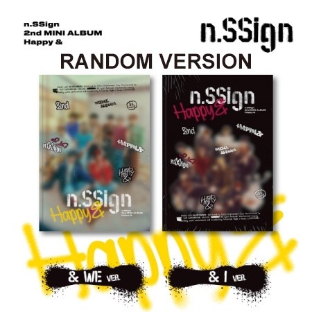 n.SSign 2nd Mini Album - Happy & (Random Ver.) CD_154202.jpg