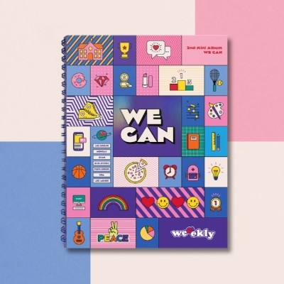 Weeekly 2nd Mini Album - We can (Wave ver.) CD + Poster - kpoptown.ca