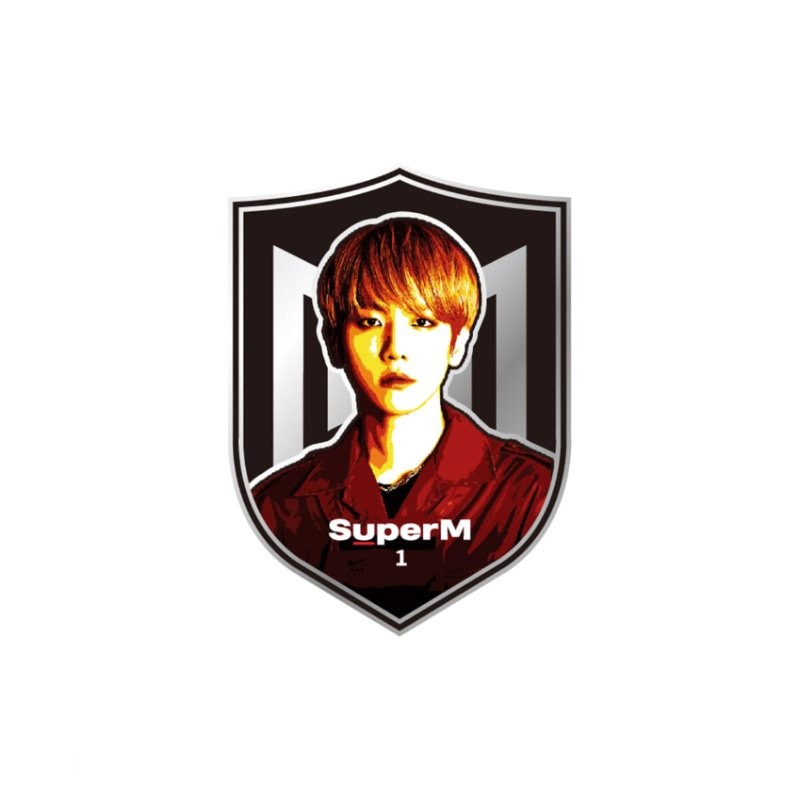 SuperM SuperOne Goods - Cartoon Badge - kpoptown.ca