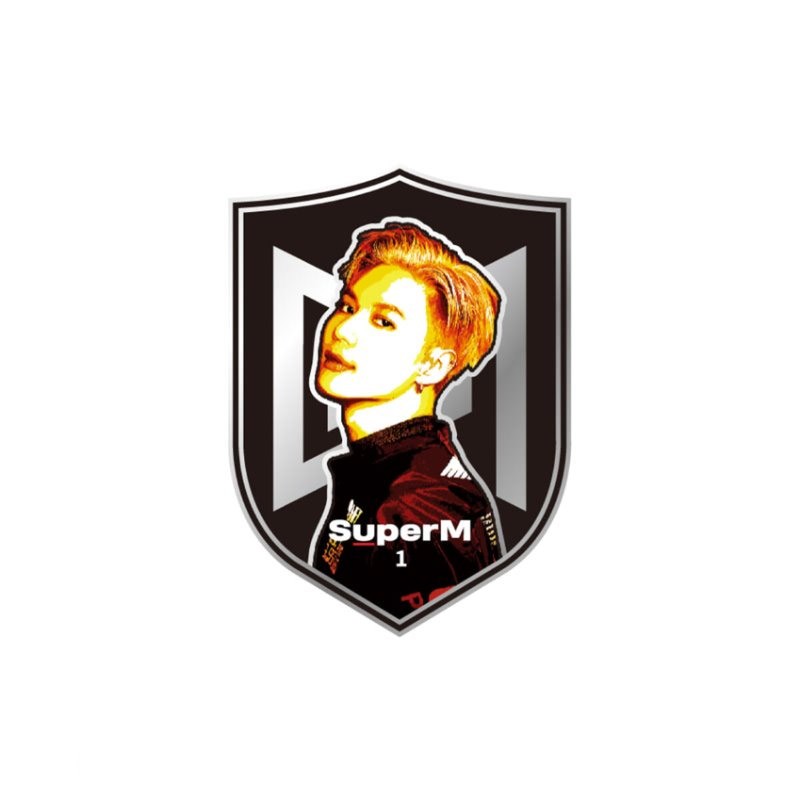 SuperM SuperOne Goods - Cartoon Badge - kpoptown.ca